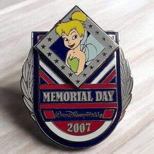 Disney Pin Memorial Day 2007 - Tinker Bell, LE Collectible from 2007